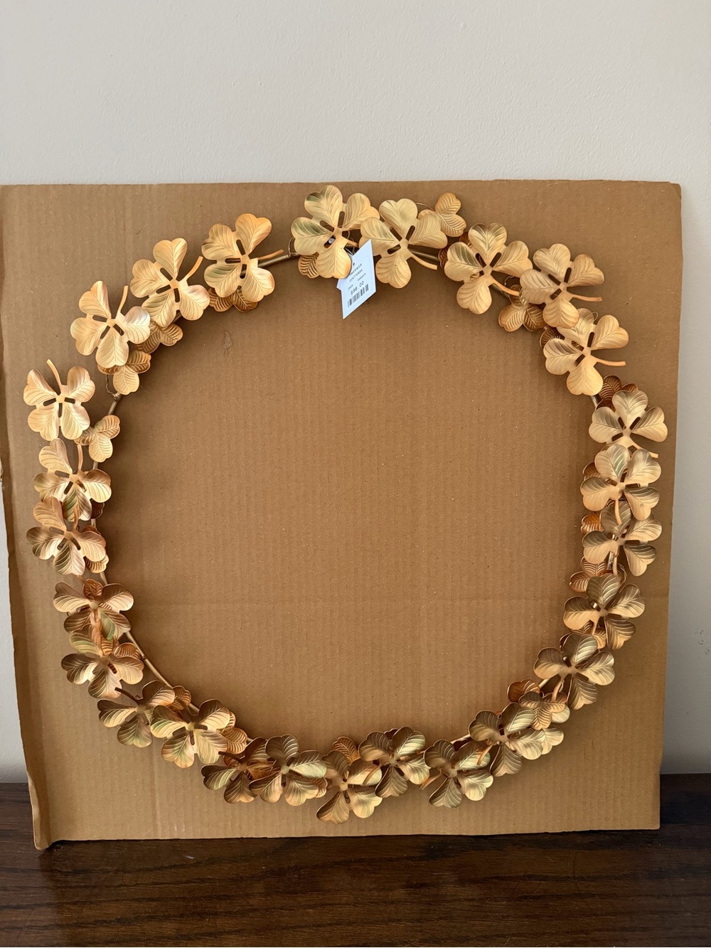 Terrain Golden Clover Iron Wreath